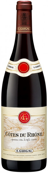 Вино E. Guigal, Cotes du Rhone Rouge, 2016