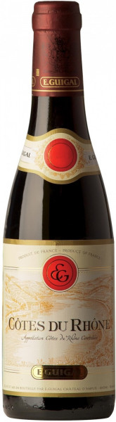 Вино E. Guigal, Cotes du Rhone Rouge, 2016, 0.375 л