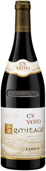 Вино E. Guigal, Hermitage Rouge "Ex-Voto", 2015