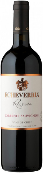 Вино Echeverria, Cabernet Sauvignon Reserva, 2017