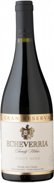 Вино Echeverria, Pinot Noir Gran Reserva, 2017