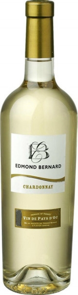 Вино "Edmond Bernard" Chardonnay, Pays d'Oc IGP