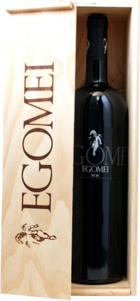 Вино "Egomei", Rioja DOC, 2014, wooden box, 1.5 л