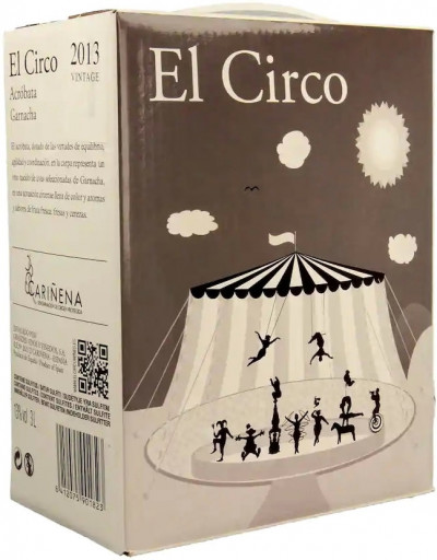 Вино "El Circo" Acrobata, Carinena DO, bag-in-box, 3 л
