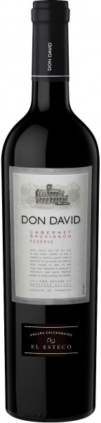 Вино El Esteco, "Don David" Cabernet Sauvignon Reserve, 2012