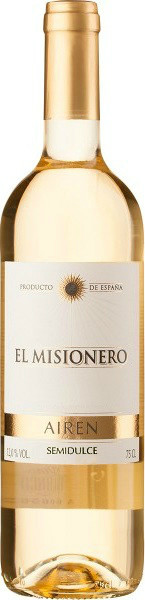 Вино "El Misionero" Airen Semidulce, La Mancha DO