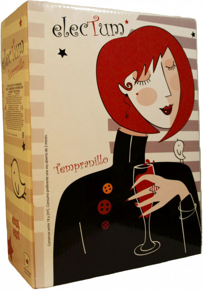 Вино "Electum" Tempranillo, Castilla La Mancha, 2018, bag-in-box, 3 л