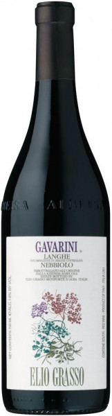 Вино Elio Grasso, "Gavarini" Langhe Nebbiolo DOC, 2020