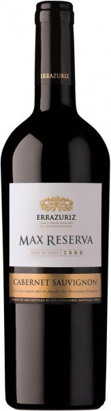 Вино Errazuriz, Max Reserva Cabernet Sauvignon, 2008