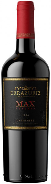 Вино Errazuriz, Max Reserva Carmenere, 2016
