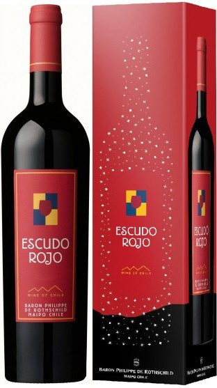Вино "Escudo Rojo", 2009, gift box