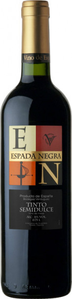 Вино "Espada Negra" Tinto Semidulce
