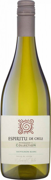 Вино Espiritu de Chile, "Winemaker's Collection" Sauvignon Blanc, Valle de Leyda DO
