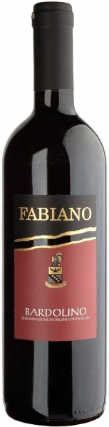 Вино Fabiano, Bardolino DOC, 2009