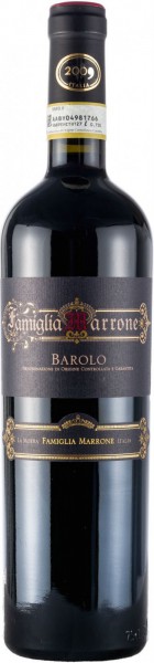 Вино Famiglia Marrone, Barolo DOCG