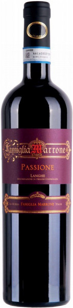 Вино Famiglia Marrone, "Passione", Langhe DOC, 2018