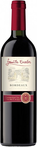Вино Famille Excellor, Bordeaux AOP Rouge