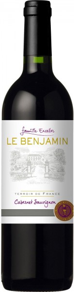 Вино Famille Excellor, "Le Benjamin" Cabernet Sauvignon, Atlantique IGP