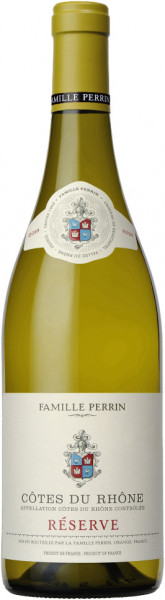 Вино Famille Perrin, "Reserve" Cotes du Rhone AOC Blanc, 2018
