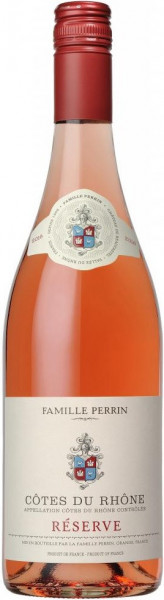 Вино Famille Perrin, "Reserve" Cotes du Rhone AOC Rose, 2018