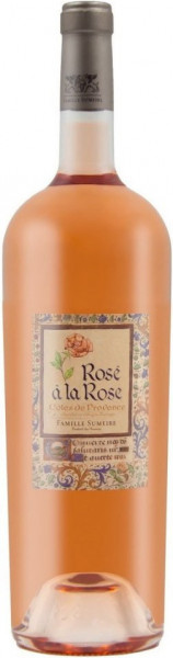 Вино Famille Sumeire, "Rose a la Rose", Cotes de Provence AOP, 2018, 1.5 л