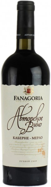 Вино Fanagoria,"Avtorskoe Vino" Cabernet-Merlot