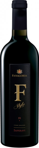 Вино Fanagoria, "F-Style" Saperavi, 2017