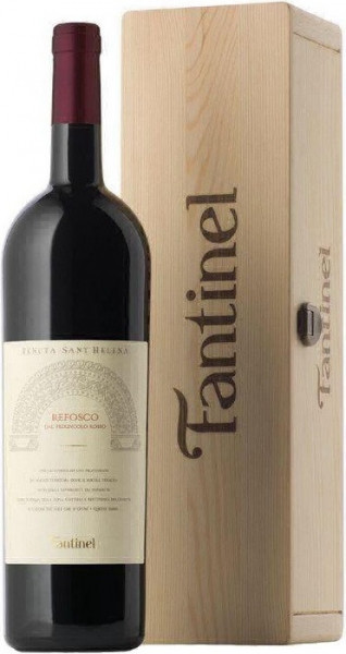 Вино Fantinel, "Vigneti Sant'Helena" Refosco dal Peduncolo Rosso IGT, 2012, wooden box, 1.5 л