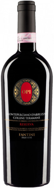 Вино Fantini, "Opi" Montepulciano d'Abruzzo Colline Teramane DOCG Riserva, 2014