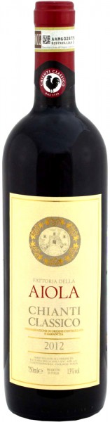 Вино Fattoria della Aiola, Chianti Classico DOCG, 2012