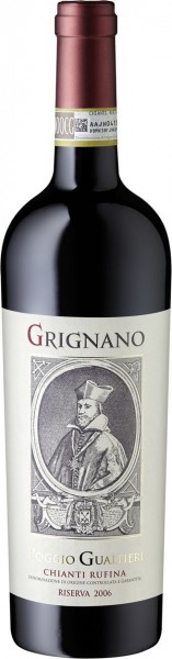 Вино Fattoria di Grignano, "Poggio Gualtieri" Riserva, Chianti Rufina DOCG, 2006