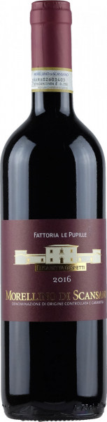 Вино Fattoria Le Pupille, Morellino Di Scansano DOCG, 2016