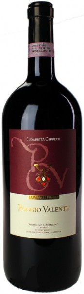 Вино Fattoria Le Pupille, "Poggio Valente", Morellino di Scansano Riserva DOC, 2008, 1.5 л