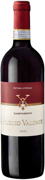 Вино Fattoria Le Pupille, "Poggio Valente", Morellino di Scansano Riserva DOC, 2012