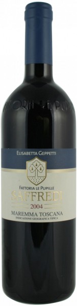 Вино Fattoria Le Pupille, "Saffredi", Toscana Maremma IGT, 2004