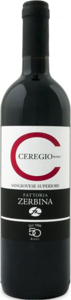 Вино Fattoria Zerbina, Sangiovese di Romagna Superiore "Ceregio", 2017, 0.375 л