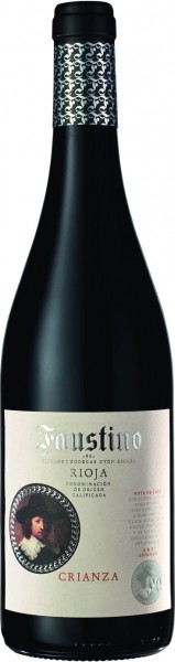 Вино Faustino, Crianza, Rioja DOC, 2011