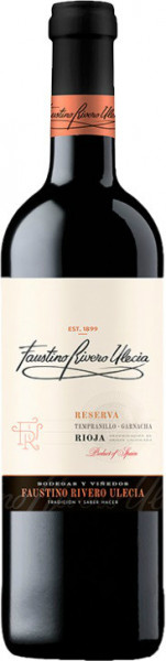 Вино "Faustino Rivero Ulecia" Reserva, Rioja DOCa