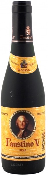 Вино Faustino V Reserva, 2005, 0.375 л