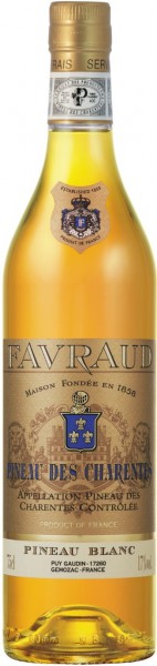 Вино Favraud, Pineau des Charentes AOC Blanc