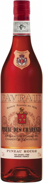 Вино Favraud, Pineau des Charentes AOC Rouge
