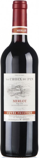 Вино FDL, "La Croix du Pin" Merlot, Pays d'Oc IGP, 2021