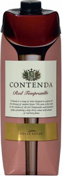 Вино Felix Solis, "Contenda" Tempranillo VDT, 1 л