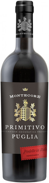 Вино Femar Vini, "Montecore" Primitivo, Puglia IGP