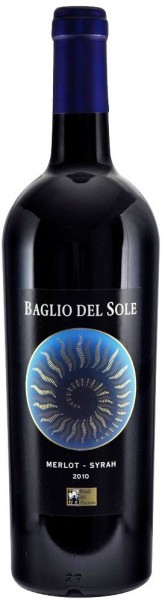 Вино Feudi del Pisciotto, Baglio del Sole Merlot Syrah, Sicilia IGT, 2010
