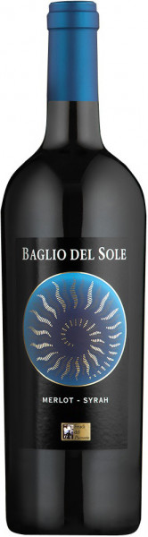 Вино Feudi del Pisciotto, "Baglio del Sole" Merlot-Syrah, Sicilia IGT, 2018