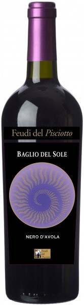 Вино Feudi del Pisciotto, "Baglio del Sole" Nero d'Avola, Sicilia IGT, 2016
