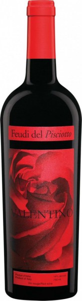 Вино Feudi del Pisciotto, Valentino Merlot, Sicilia IGT, 2010