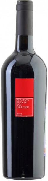 Вино Feudi di San Gregorio, Primitivo di Manduria DOC, 2012