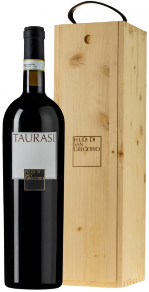 Вино Feudi di San Gregorio, Taurasi DOCG, 2004, wooden box, 1.5 л